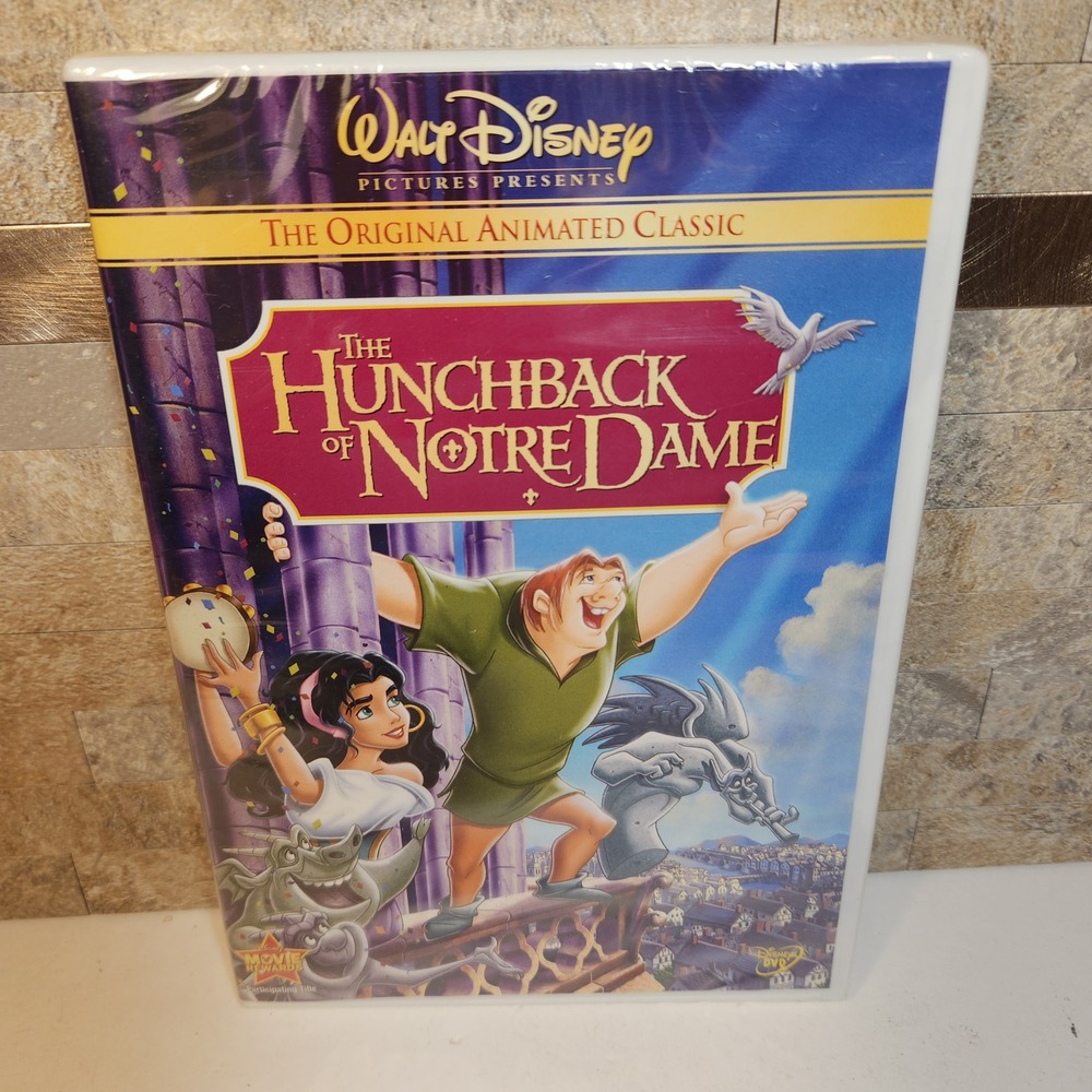 Disney The Hunchback of Notre Dame DVD Original Animated Classic New Sealed